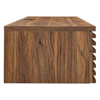 Support mural en bois pour bureau