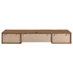 Support mural en bois pour bureau