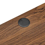 Support mural en bois pour bureau