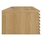 Support mural en bois pour bureau