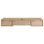 Support mural en bois pour bureau